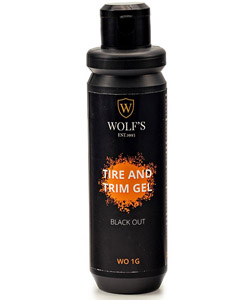 WO 1G Tire and Trim Gel - BLACK OUT